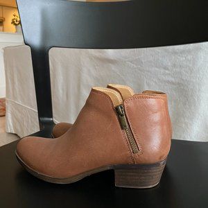 Leather Lucky Brand Booties